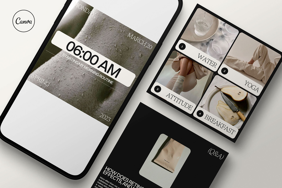 Beauty Instagram Post, a Social Media Template by Moscovita Studio (Photo 1 of 20)