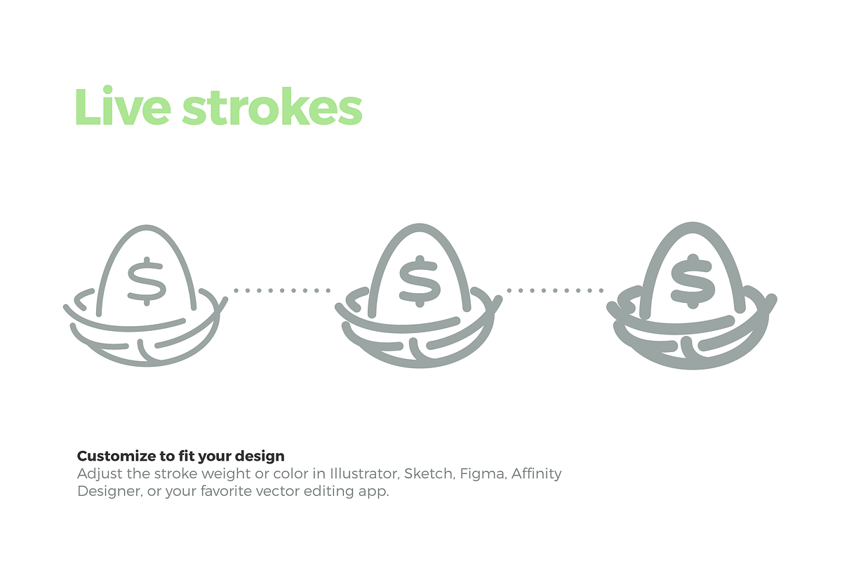 Finance Icons — Pixi Line, an Outline Icon by Scott Dunlap (Photo 4 of 9)