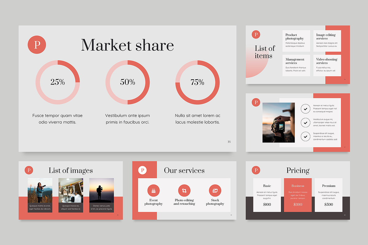 Presentation Photography Portfolio, a Presentation Template by TemplatesNow! (Photo 3 of 13)