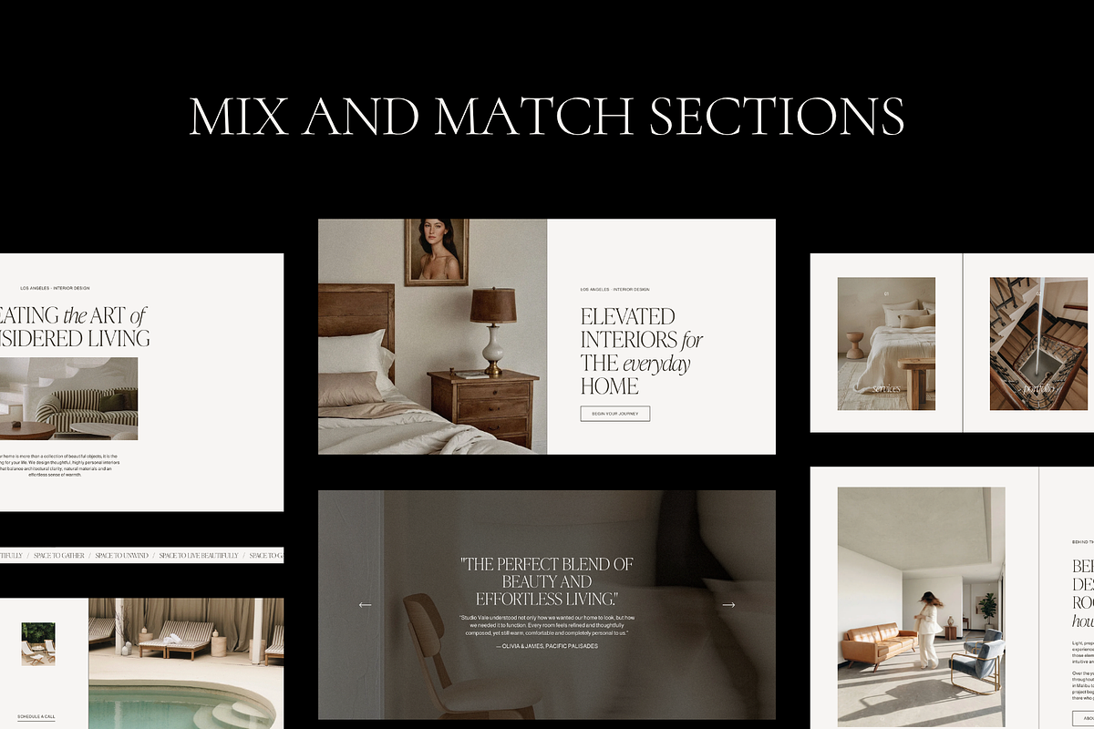 Interior Designer Website Template, a Squarespace Template by Candor Templates (Photo 19 of 21)