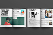Fashion Magazine Design Layout, a Magazine Template by E-Type (Thumbnail 7 of 8)