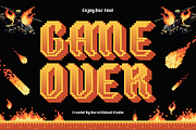 Oldbitz - Pixel Font, a Sans Serif Font by Burntilldead (Thumbnail 12 of 12)