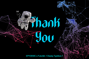 Epydemic, a Sans Serif Font by zamjumps (Thumbnail 12 of 12)
