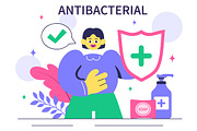 11 Antibacterial Illustration, a Healthcare Illustration by denayunebgt (Thumbnail 4 of 5)