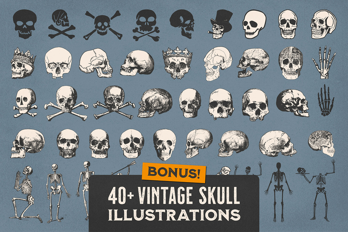 The Heritage Illustration Bundle, a Graphic by Heritage Type Co. (Photo 2 of 16)