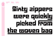 CS Saturn – Bold Display Font, a Sans Serif Font by Craft Supply Co. (Thumbnail 4 of 8)