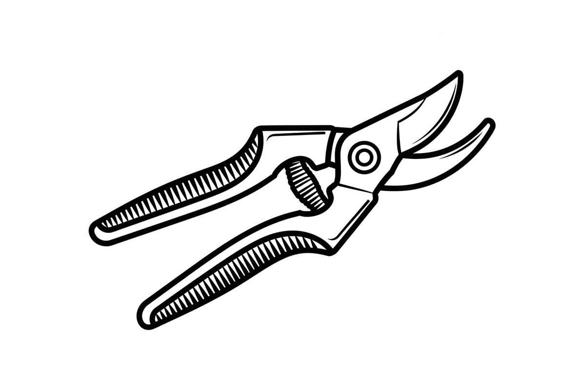 50 Professional Garden Shears Vector, an Illustration by hafijul (Photo 2 of 51)