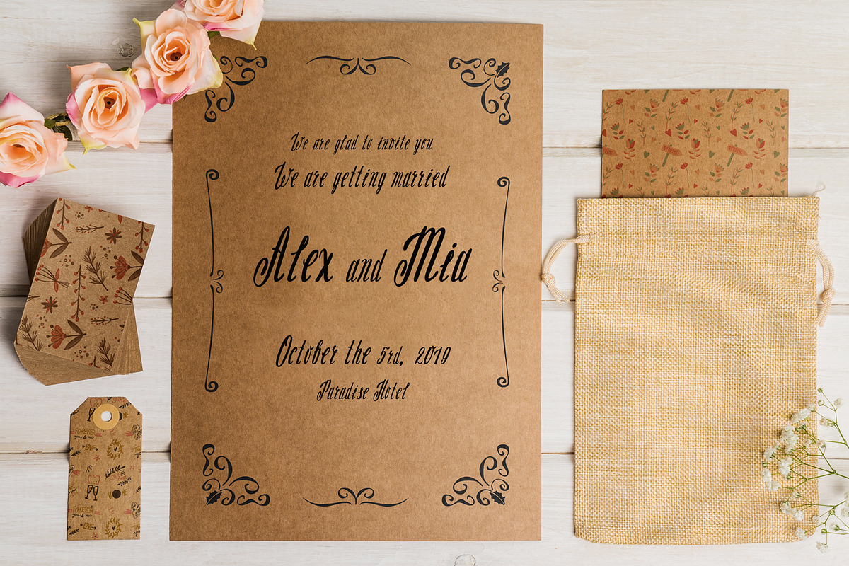 Milissa story script font preview 4