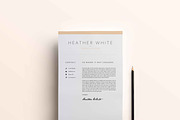 3 Page Resume Template | INDD + DOCX, a Resume Template by BlackDotResumes (Thumbnail 2 of 5)