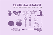 Witchcraft and Magic Illustrations, an Object Illustration by Rough Edges Supply Co. (Thumbnail 4 of 8)
