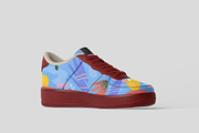 Sneakers Air Force Mockup, a Merchandise Mockup by GraphicVil (Thumbnail 7 of 9)