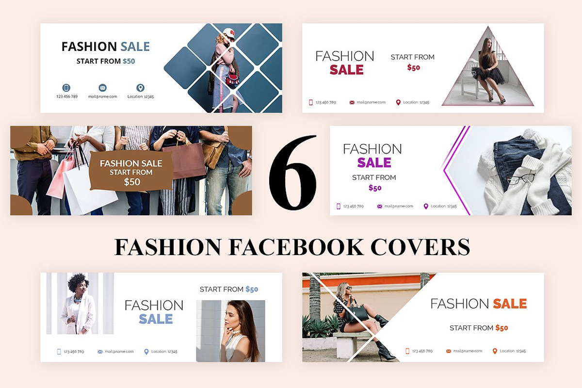 666 Facebook Covers Templates, a Social Media Template by UNIK Agency (Photo 17 of 69)