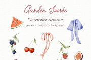 Garden Flowers Wildflowers clipart, a Decorative Illustration by Yuliya Derbisheva (Thumbnail 12 of 14)