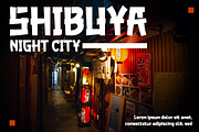AKUMARU - Japanese style font, a Font by twinstd (Thumbnail 4 of 10)