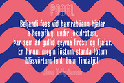 Poool | Wobbly font, a Sans Serif Font by Drawwwn (Thumbnail 9 of 10)
