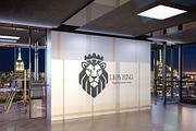 Royal Lion Head Logo Design, a Branding & Logo Template by YUDesignStore (Thumbnail 3 of 7)