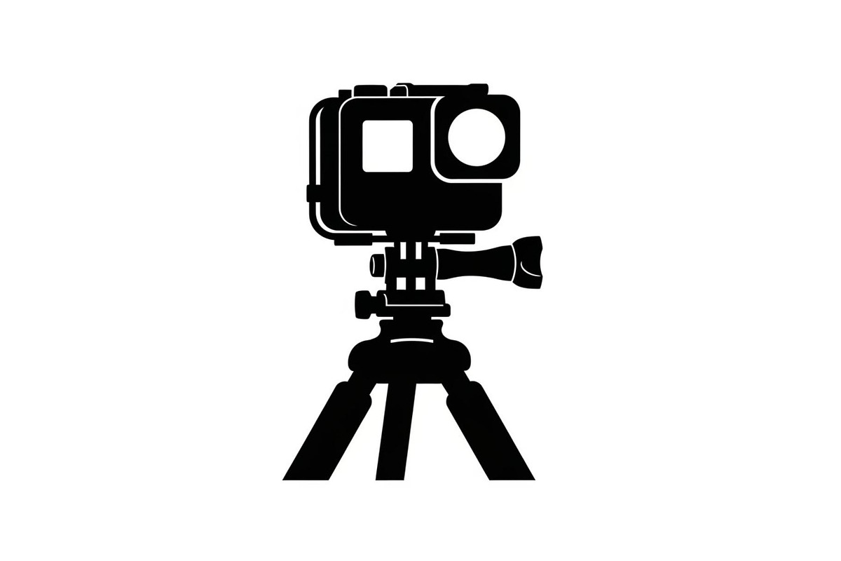 60 Action Camera Silhouette Icon, an Illustration by Artivon (Photo 22 of 61)