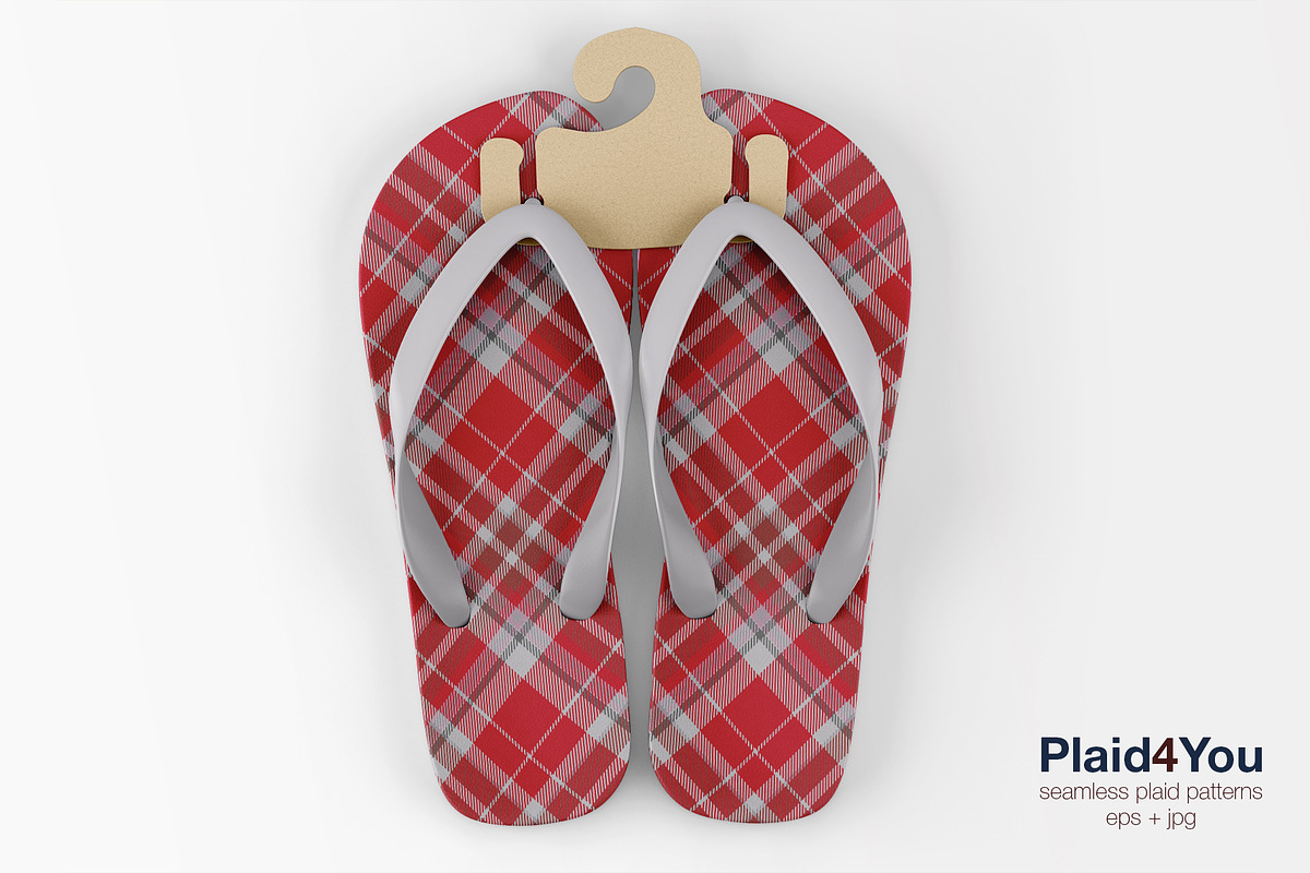 #47 Red Fashion Patterns, a Pattern Graphic by Plaid4You (Photo 6 of 9)