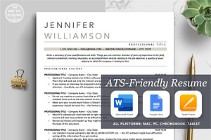 ATS Friendly Resume CV Template