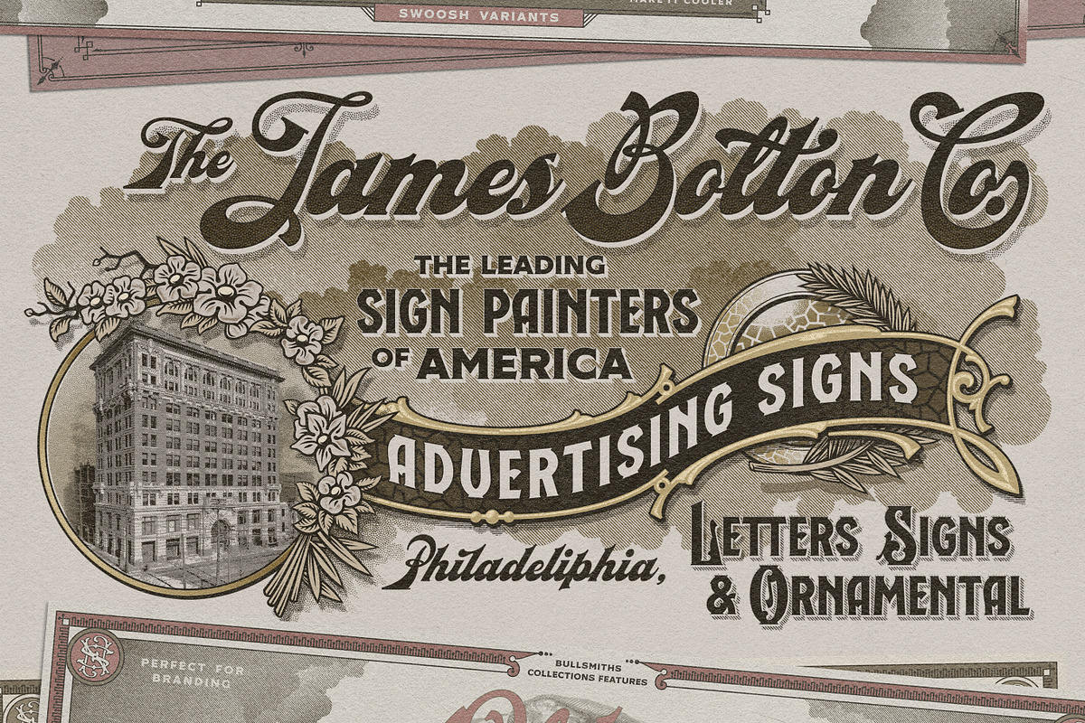 NS BULLSMITH Fonts preview 5