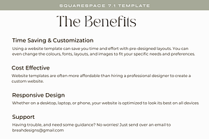 Squarespace Template: Adrianna