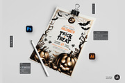 Halloween Trick or Treat  Bundle, a Flyer Template by Aam360 (Thumbnail 7 of 9)