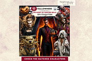 Hallowmere Halloween Backgrounds, a Seasonal Illustration by ThatsDesignArt (Thumbnail 16 of 16)
