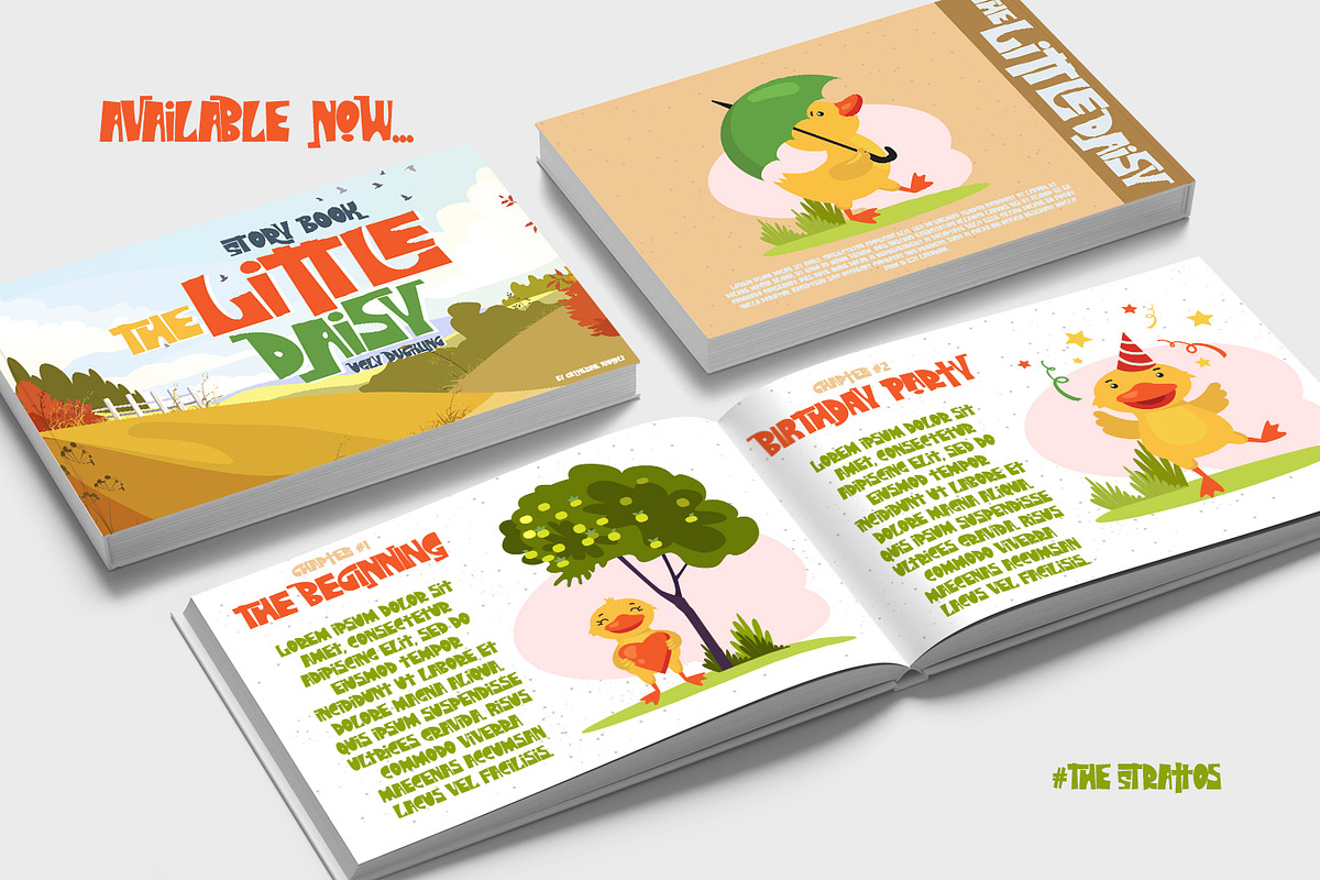 The Strattos - A Playful Font, a Font by madeDeduk (Photo 10 of 14)