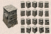 Isometric Ancient City Pack, an Object Graphic by Beatheart Creative Studio (Thumbnail 25 of 77)