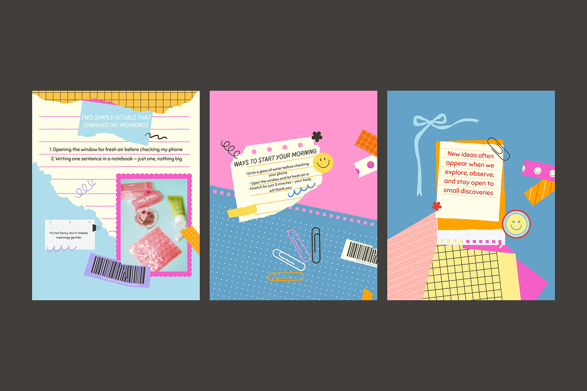 Pinelope Playful Instagram Templates, a Social Media Template by rainbojelia (Photo 16 of 18)