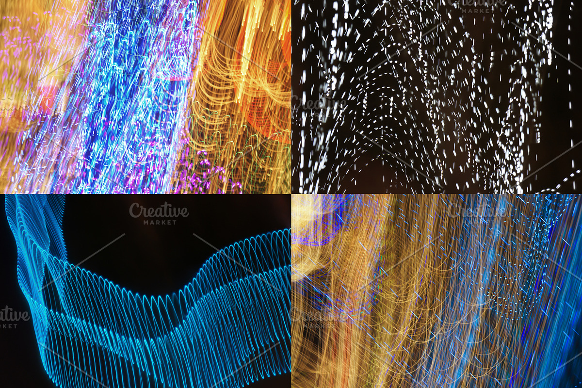 Blue Lights Photo Pack, a Templates & Theme by Graphic Wray (Photo 4 of 5)