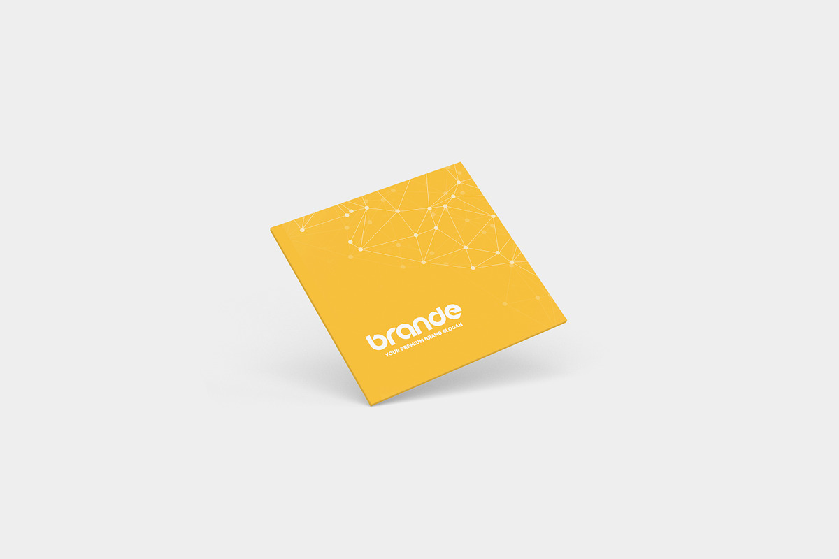 Square Business Card Mockup, a Mockup by Toasin Studio (Photo 3 of 8)