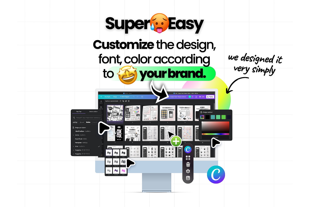 Growth Canva Templates for IG, a Social Media Template by Virall (Photo 7 of 10)