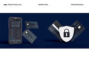 Credit Card & Banking App Mockup set, an iPhone Mockup by Mego-studio (Thumbnail 6 of 11)
