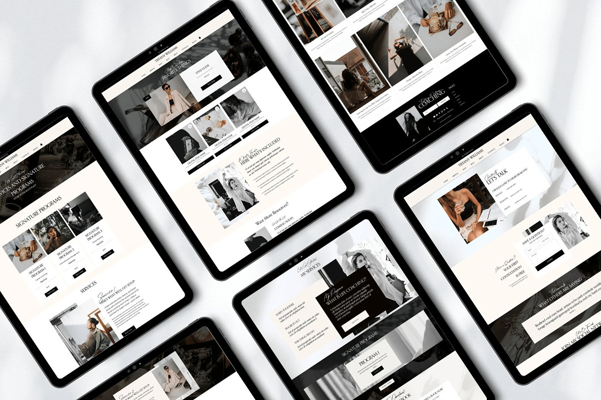 Wix Website template coach, a Wix Template by Presentibox (Photo 5 of 11)