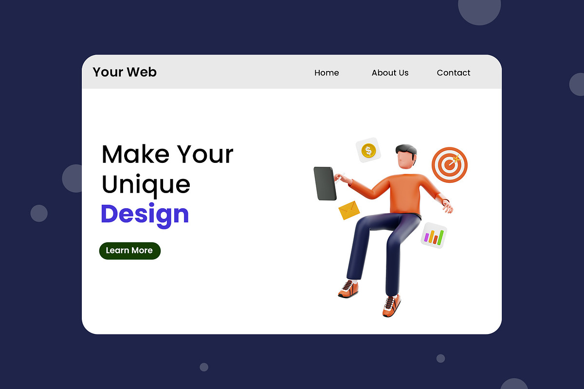 Digital Marketer 3D Illustration, a 3D by novia99design (Photo 3 of 6)