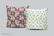 Pink flowers watercolor, a Decorative Illustration by Colibri Watercolor (Thumbnail 8 of 9)