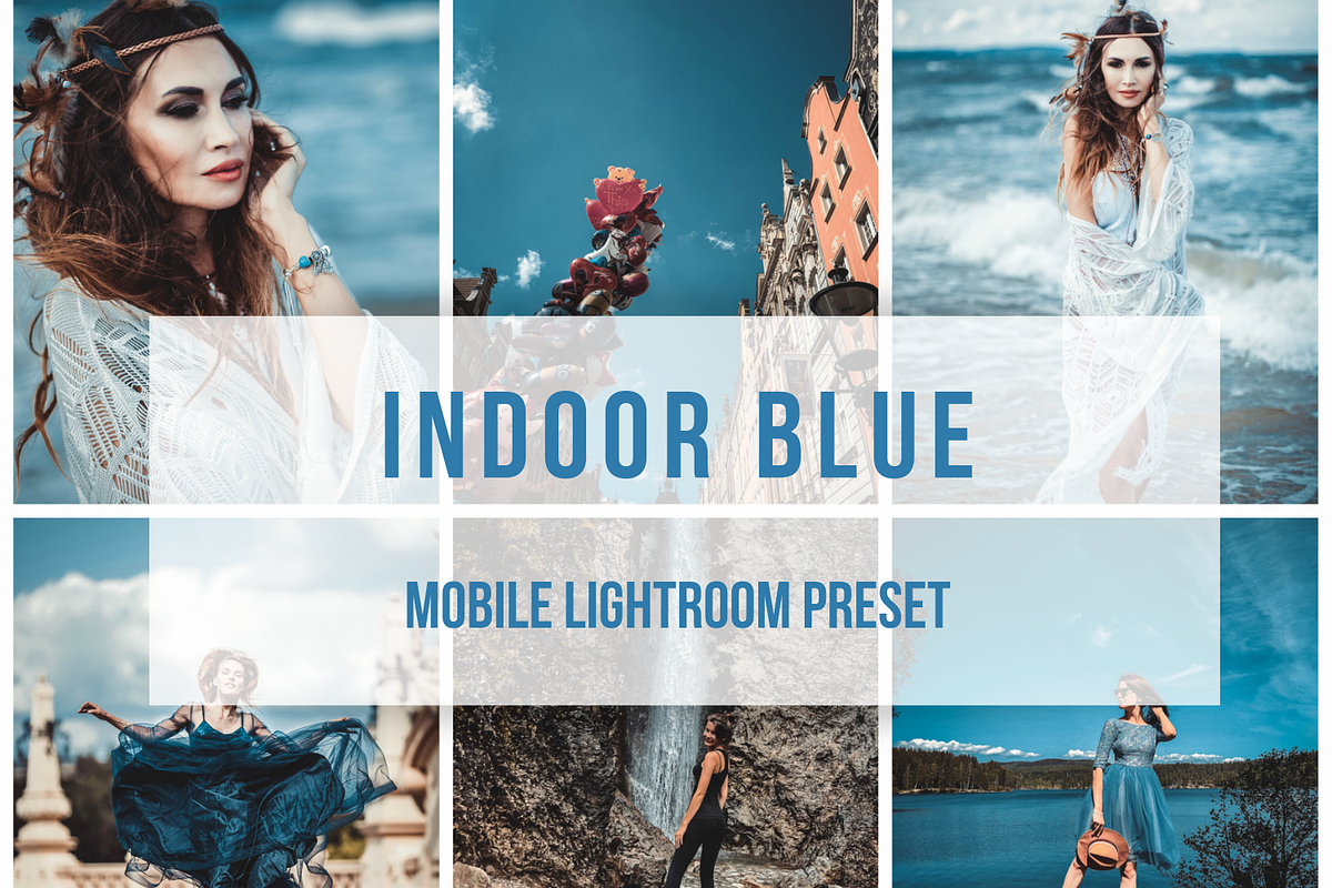 Lightroom Mobile Preset Indoor BLUE, a Preset Add-On by 4presets (Photo 1 of 6)