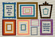 Hand-Drawn Customizable Frames, an Illustration by edfredned (Thumbnail 6 of 7)
