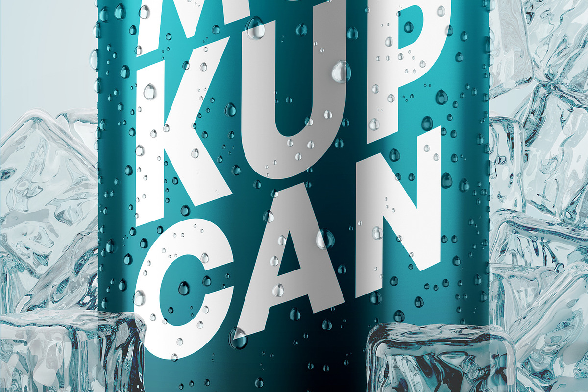 Glossy Metallic Can Bundle, a Product Mockup by Graphic Bird (Photo 19 of 19)