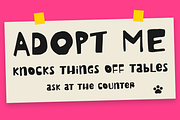Mix Chonky Cheeks Fat Font + Dings, a Handwritten Font by Mix Fonts (Thumbnail 3 of 10)