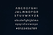 Brave Futuristic Font, a Sans Serif Font by sunnytudu (Thumbnail 6 of 7)