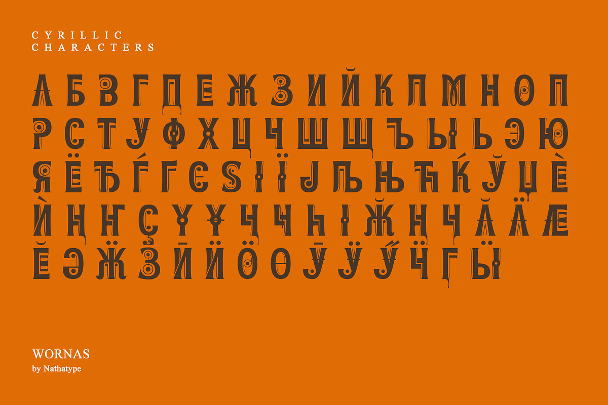 Wornas, a Serif Font by Nathatype (Photo 9 of 11)