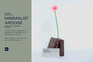 FLOWER INVITATION MOCKUP