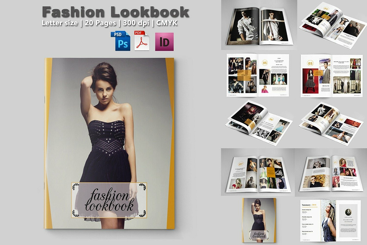 Fashion Lookbook Bundle, a Magazine Template by Template Shop (Photo 12 of 20)