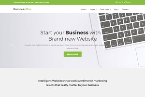 BusinessPro - Responsive WP Theme