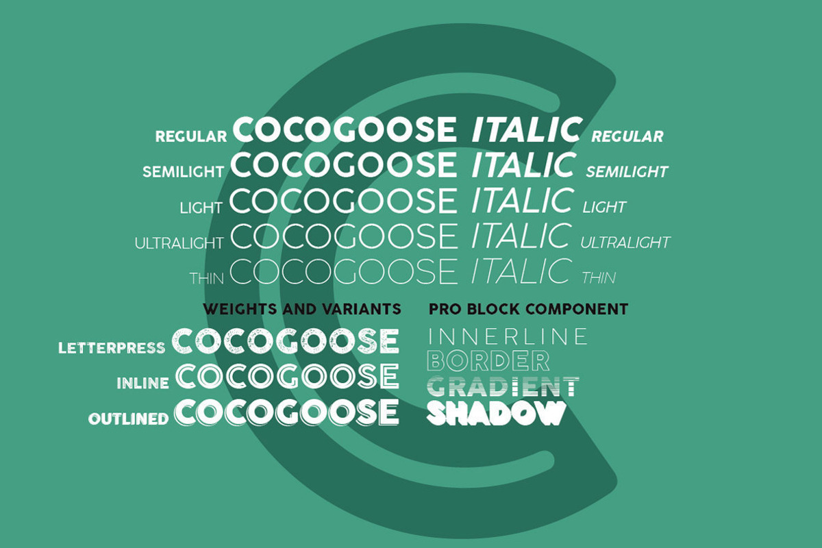 Cocogoose Font Free Downloadv - UIFreebies