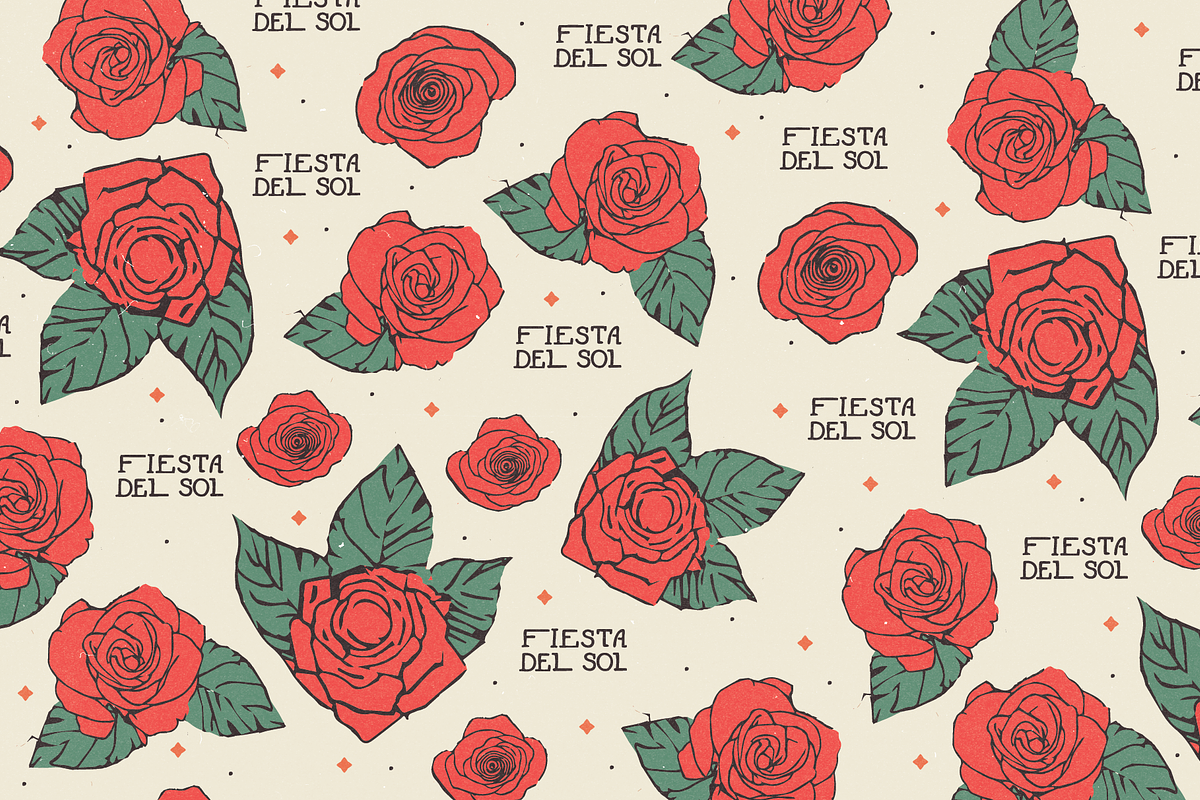 FIESTA DEL SOL, a Decorative Illustration by Kukla Studio (Photo 5 of 7)