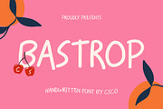 CS Bastrop – Cute Handwritten Font, a Handwritten Font by Craft Supply Co. (Thumbnail 1 of 8)