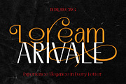 Loream Arivale Experience Elegance, a Font by AuthenType (Thumbnail 1 of 8)